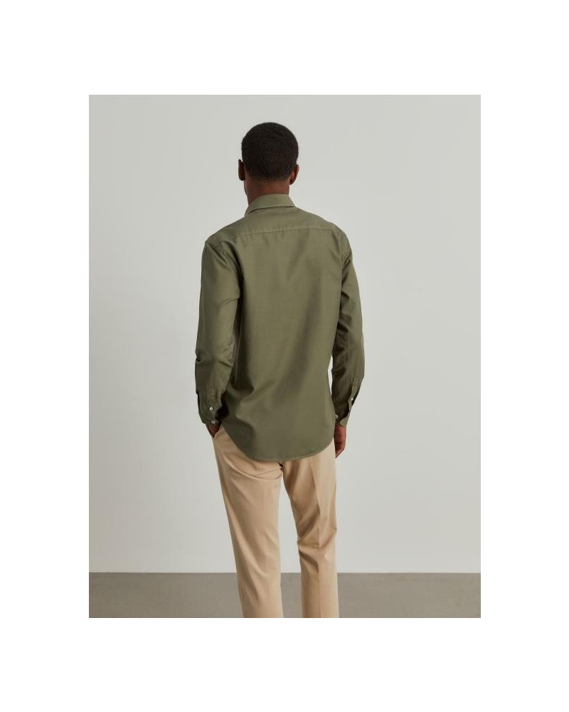 Camisa de algodón ajustada