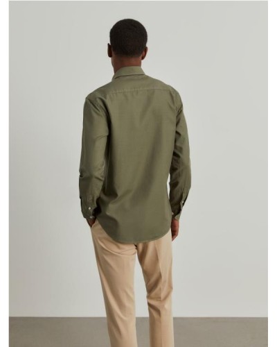 Camisa de algodón ajustada