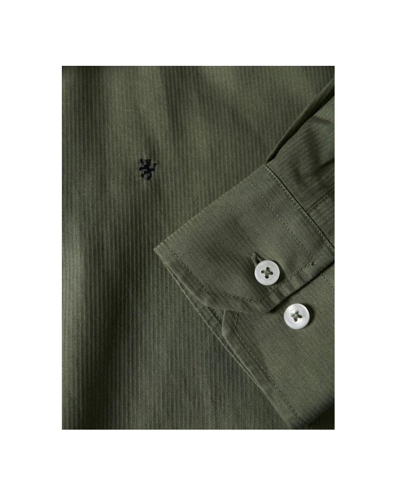 Camisa de algodón ajustada