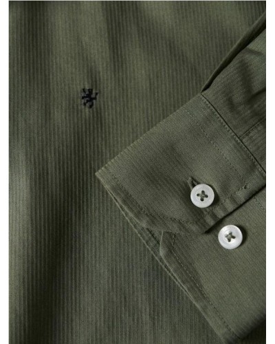 Camisa de algodón ajustada