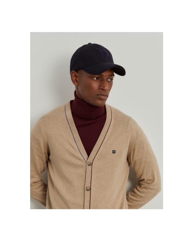 Cárdigan de algodón y cachemir con...