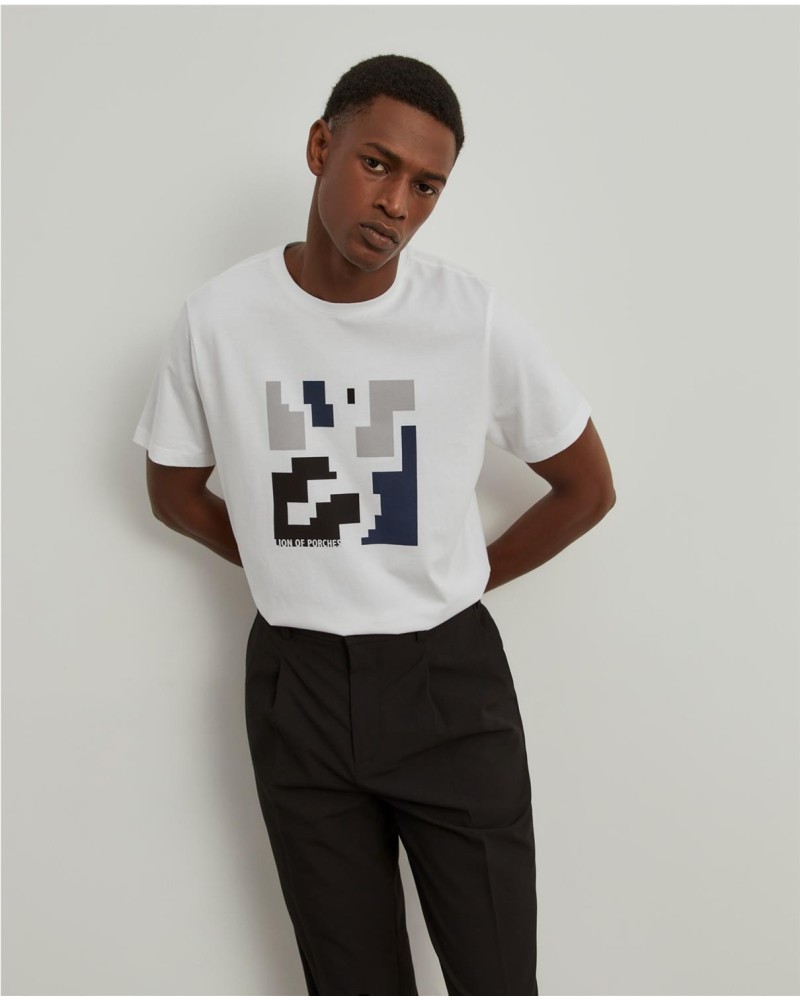 Camiseta manga corta con estampado 2