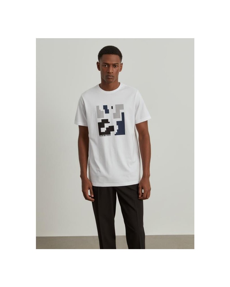 Camiseta manga corta con estampado