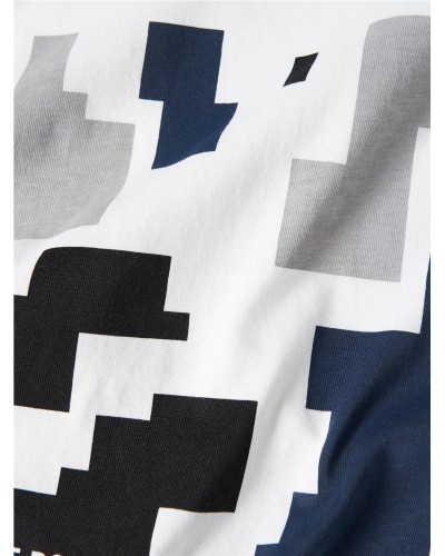 Camiseta manga corta con estampado