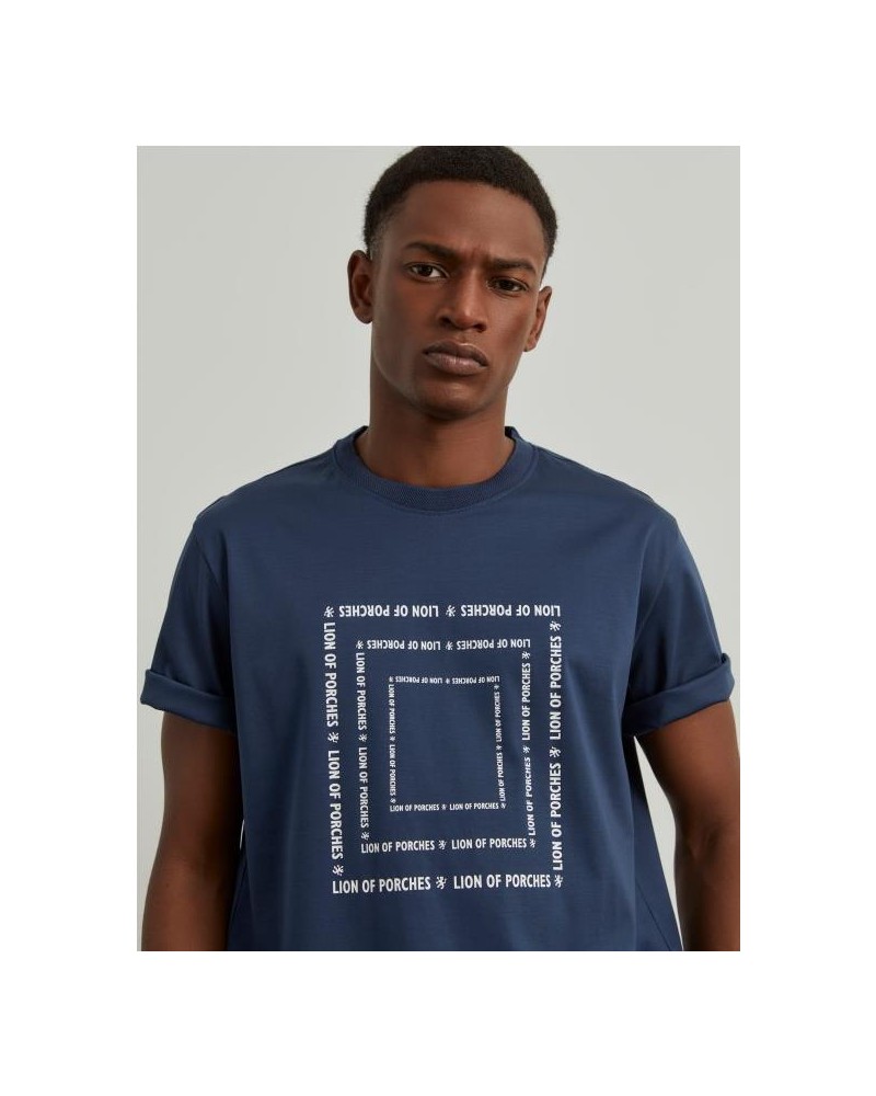 Camiseta de algodón estampada