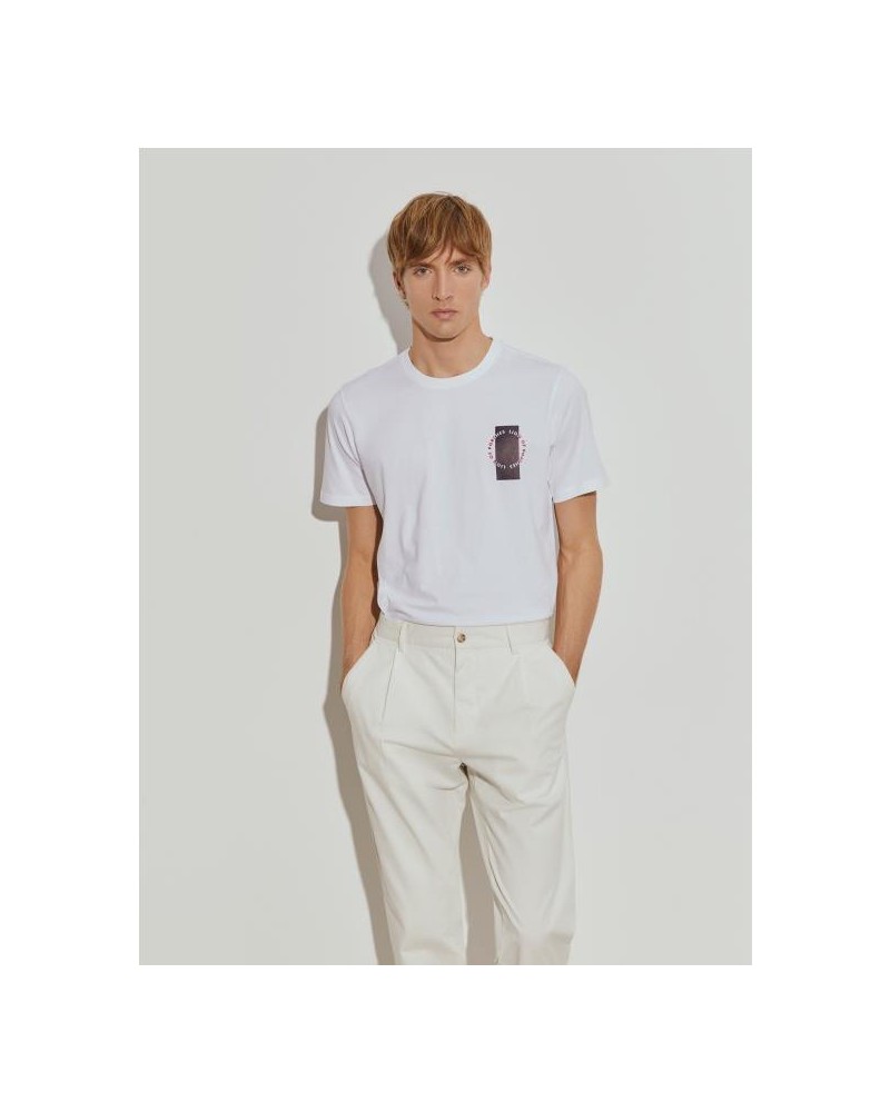 Camiseta de algodón de manga corta