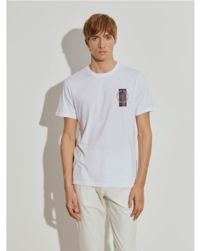 Camiseta de algodón de manga corta