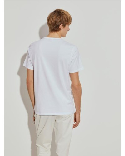 Camiseta de algodón de manga corta