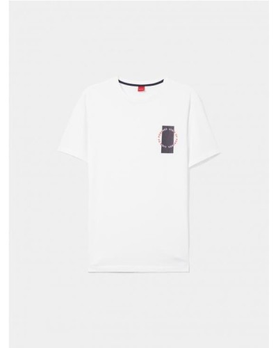 Camiseta de algodón de manga corta