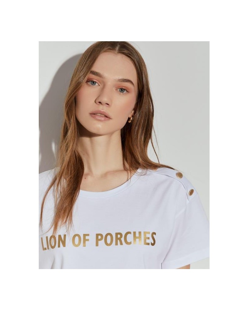 Camiseta de algodón Lion of Porches Camiseta de algodón Lion of Porches