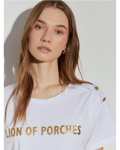 Camiseta de algodón Lion of Porches