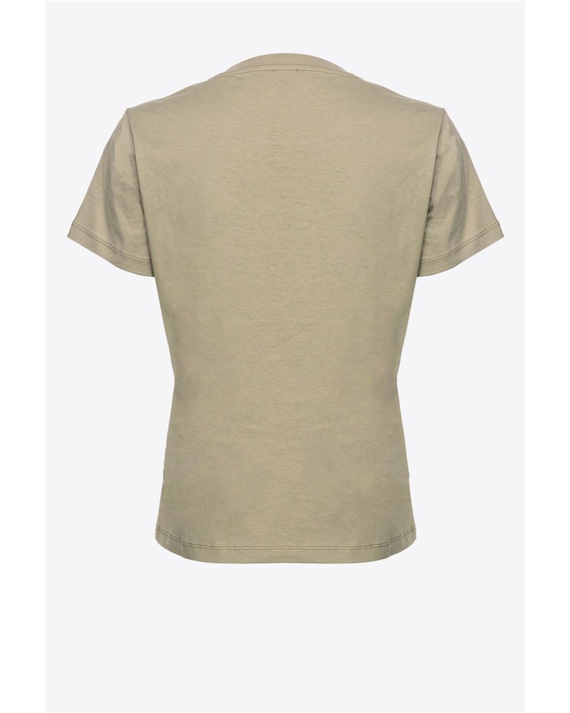 CAMISETA CON BORDADO LOVE BIRDS