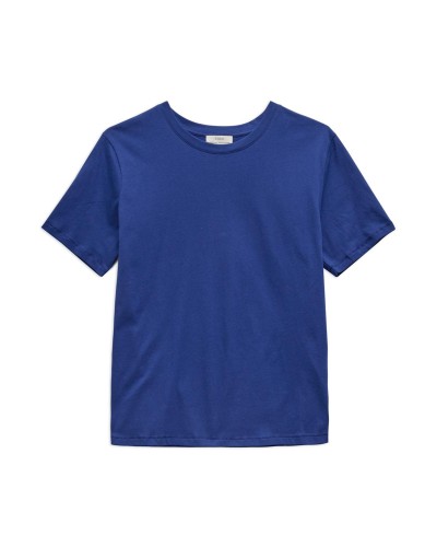 39004 CAMISETA BÁSICA CUELLO REDONDO MANGA CORTA EN ALGODÓN ORGÁNICO