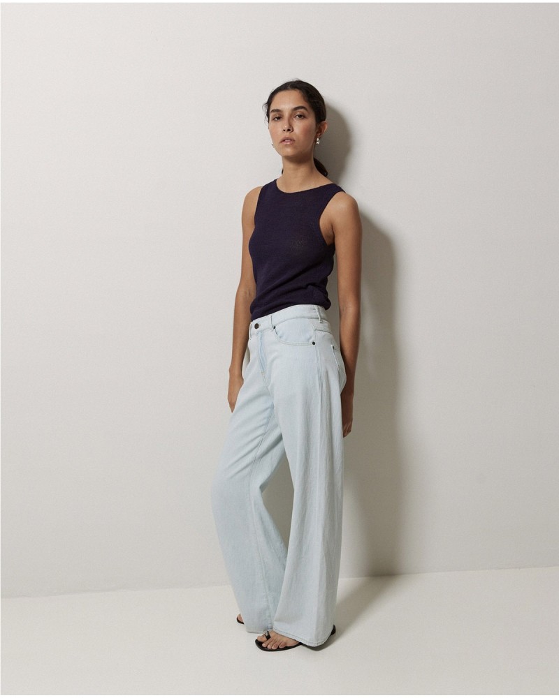 Jeans anchos azul claro
Ref. 42864 2