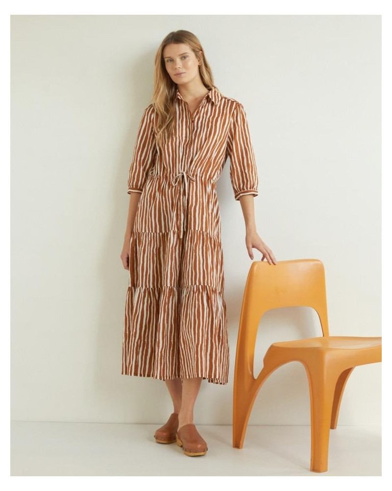 VESTIDO CAMISERO RAYAS