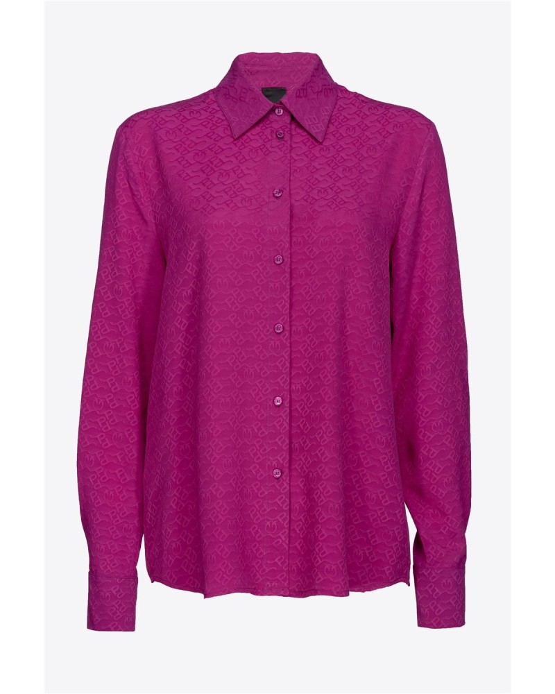 CAMISA JACQUARD LOGOTIPO