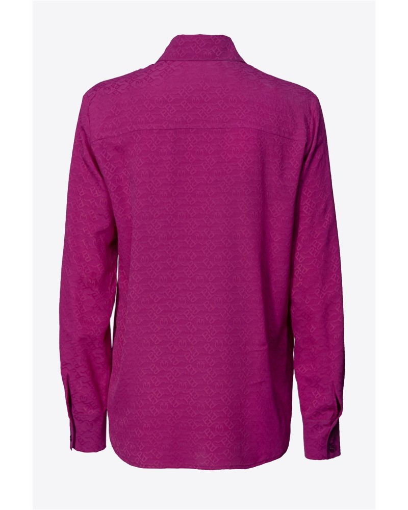 CAMISA JACQUARD LOGOTIPO