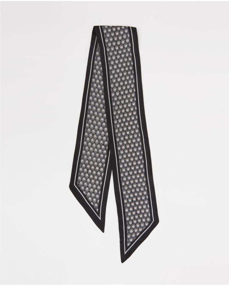 Corbatín estampado de seda negro
Ref. 41913 2
