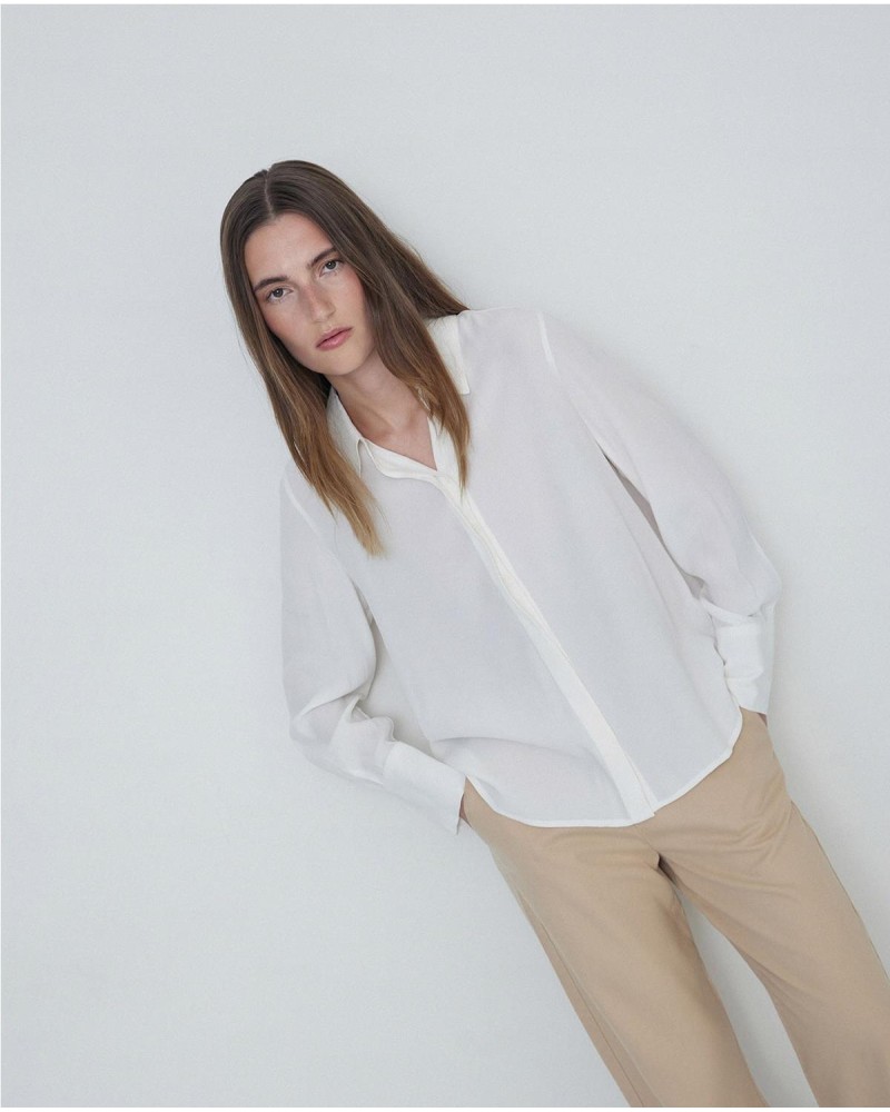 Camisa fluida creppe crudo
Ref. 41830 2