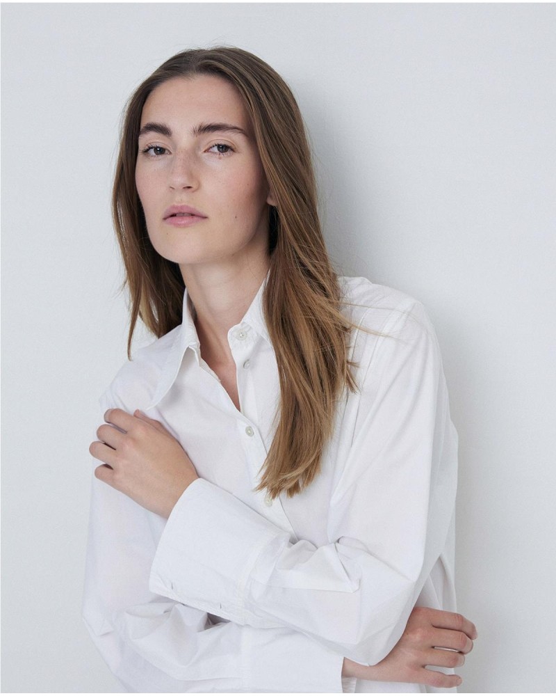 Camisa oversize algodón orgánico blanco
Ref. 41878