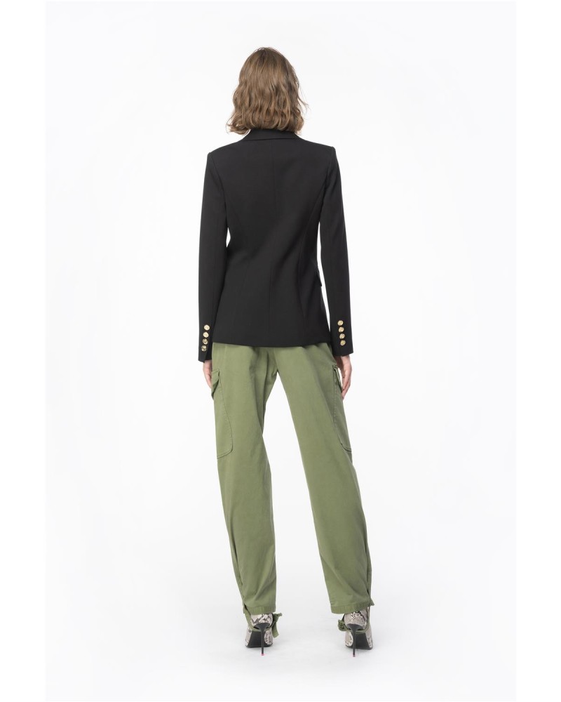 CHAQUETA AMERICANA RECTA PUNTO ROMA