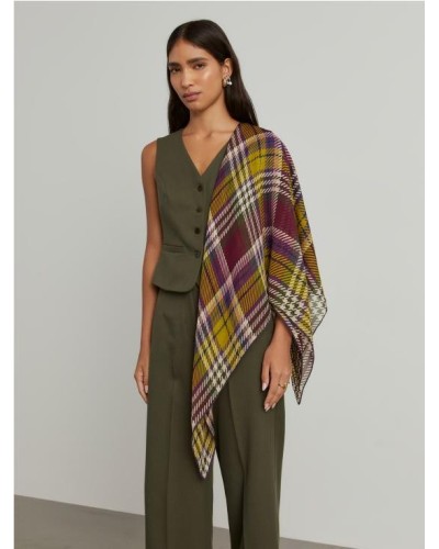 pañuelo de seda estampado