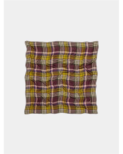 pañuelo de seda estampado