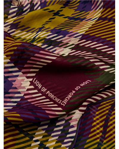 pañuelo de seda estampado